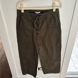 Tommy Hilfiger Olive Drawstring Jogger Pants